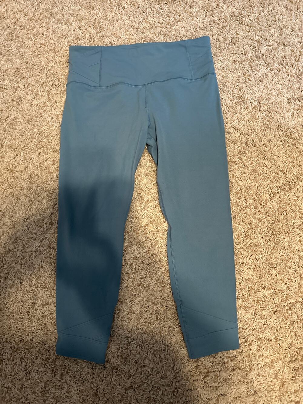 Athleta Elation Pirouette 7/8 Tight in Large Petite - Skylark Blue